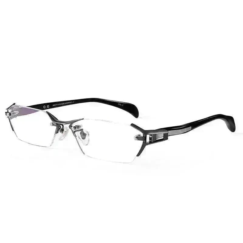 Glasses Frame Rimless Pure Titanium Glasses Frame Women - EX-STOCK CANADA
