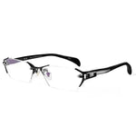 Glasses Frame Rimless Pure Titanium Glasses Frame Women - EX-STOCK CANADA