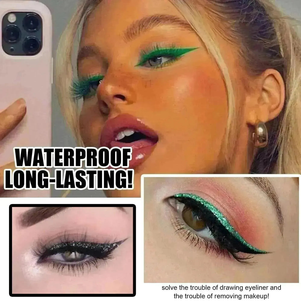 Glittering Eyeliner Sticker False lashes set - EX-STOCK CANADA
