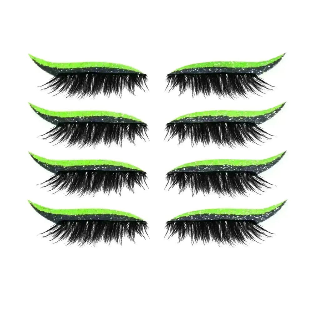 Glittering Eyeliner Sticker False lashes set - EX-STOCK CANADA