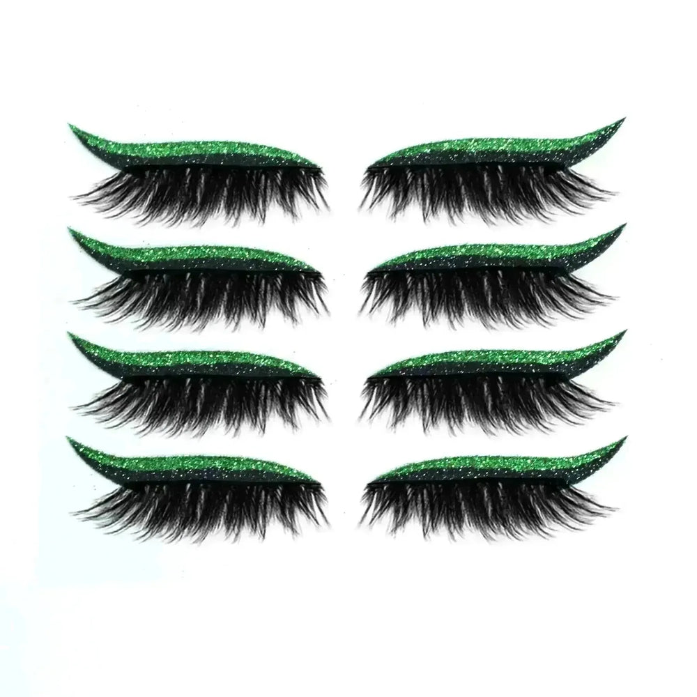 Glittering Eyeliner Sticker False lashes set - EX-STOCK CANADA