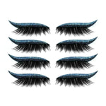 Glittering Eyeliner Sticker False lashes set - EX-STOCK CANADA
