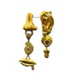 Graceful And Fashionable Nose Mouth Ear Expression Earrings - EX-STOCK CANADA