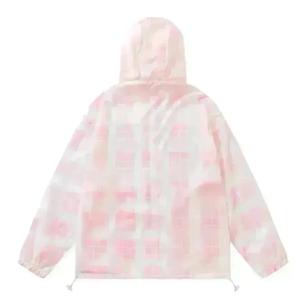 Gradient Plaid Lightweight Sun Protection Clothing - EX-STOCK CANADA