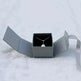 Gray White Ribbon Bowknot Jewelry Box - EX-STOCK CANADA