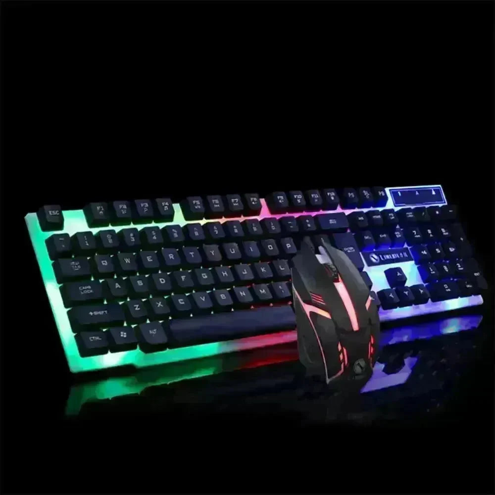 GTX300 Gaming CF LOL Gaming Keyboard Mouse Glowing Set - EX-STOCK CANADA