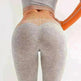 Gym High Waist Leggings Women Knitted Workout Running Yoga Pants - EX-STOCK CANADA