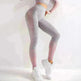 Gym High Waist Leggings Women Knitted Workout Running Yoga Pants - EX-STOCK CANADA