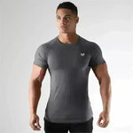 Gym Short Sleeve T Quick Dry Gym Clothes For Running - EX-STOCK CANADA