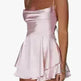Halter Satin Summer Sexy Backless Straps Temperament Elegant Celebrity Style Short Dress - EX-STOCK CANADA