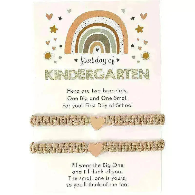 Hand Weaving Golden Love Bracelet - EX-STOCK CANADA