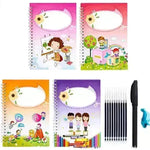 Hard Cover Magic Practice Writing Paste Painting Sketch Book - EX-STOCK CANADA