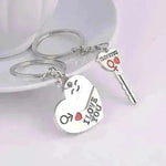 Heart-shaped Keychain English Secret Love Keychain Couple Keychain - EX-STOCK CANADA