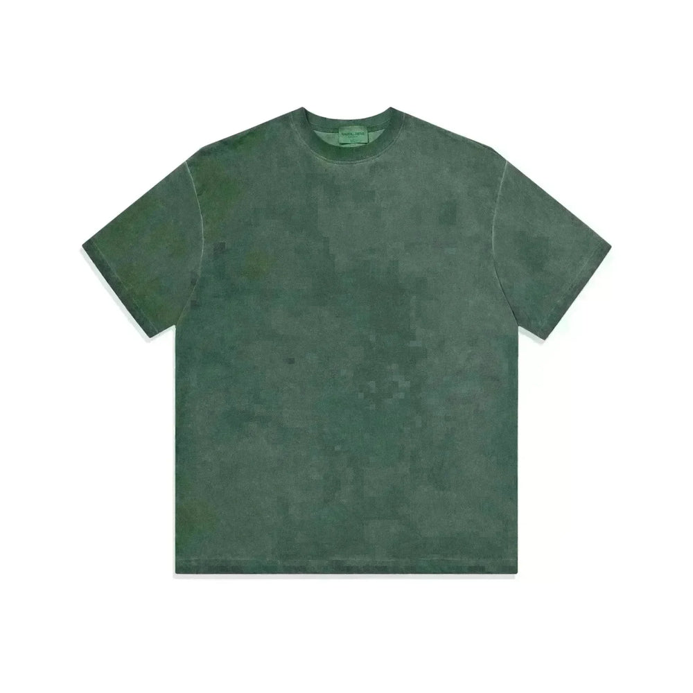 Heavy Dirty Washed Old Loose Double Yarn Cotton Short Sleeve - EX-STOCK CANADA