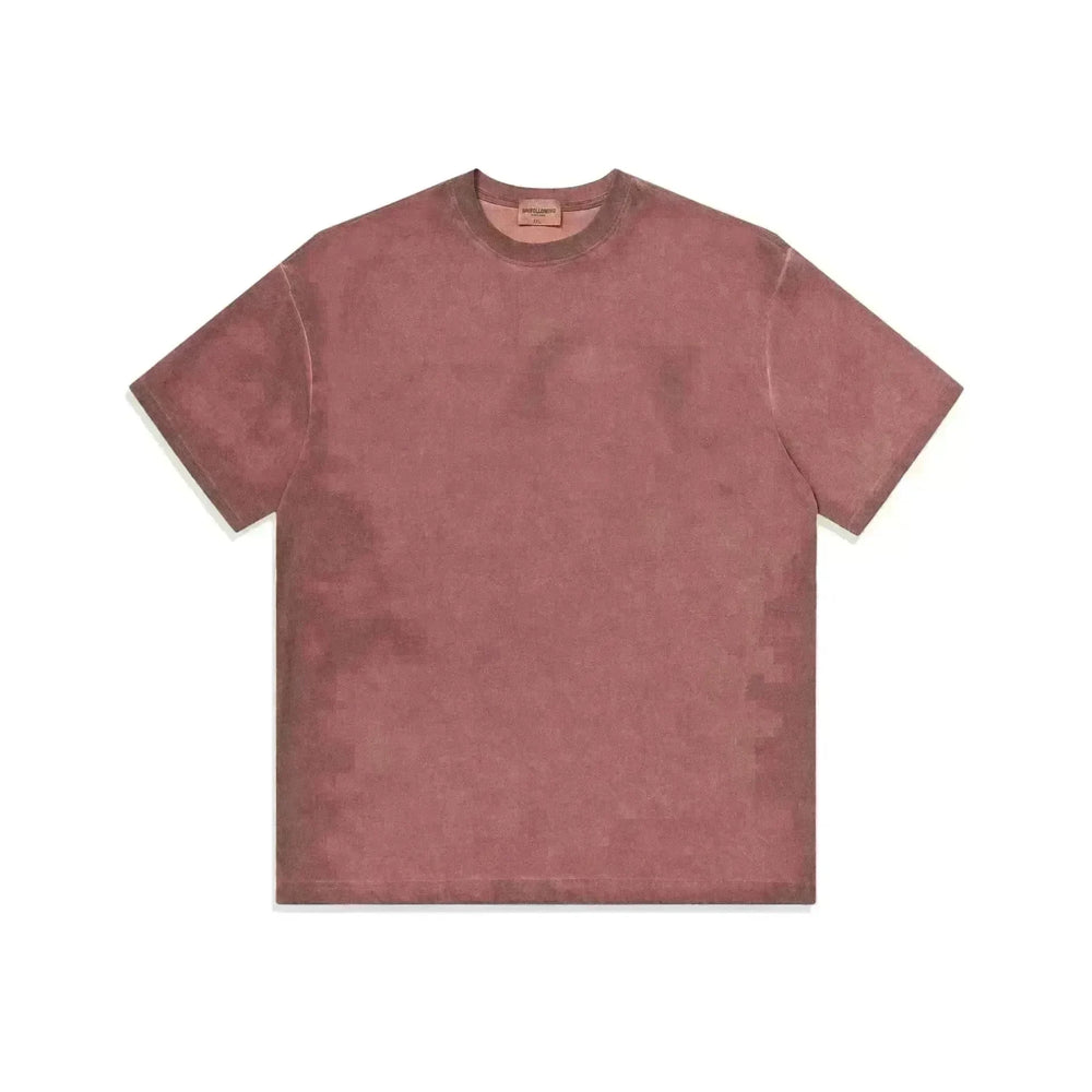Heavy Dirty Washed Old Loose Double Yarn Cotton Short Sleeve - EX-STOCK CANADA