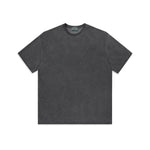 Heavy Dirty Washed Old Loose Double Yarn Cotton Short Sleeve - EX-STOCK CANADA