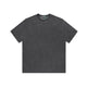 Heavy Dirty Washed Old Loose Double Yarn Cotton Short Sleeve - EX-STOCK CANADA