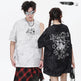 Heavy Special Batik Technology Galaxy Mottled Printed Round Neck Fashion Brand T-shirt - EX-STOCK CANADA