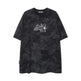 Heavy Special Batik Technology Galaxy Mottled Printed Round Neck Fashion Brand T-shirt - EX-STOCK CANADA