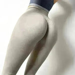 High-Waist Hip-Lifting Fitness Pants Women's High-Stretch Sports Tights - EX-STOCK CANADA
