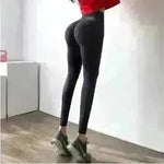 High-Waist Hip-Lifting Fitness Pants Women's High-Stretch Sports Tights - EX-STOCK CANADA