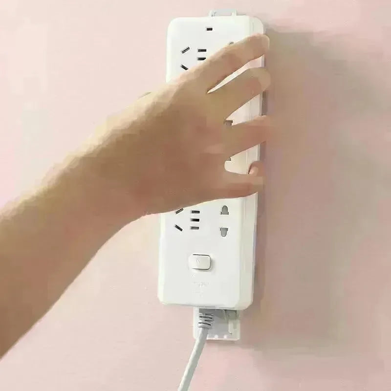 Hole-free Wall Power Extension Socket Holder - EX-STOCK CANADA