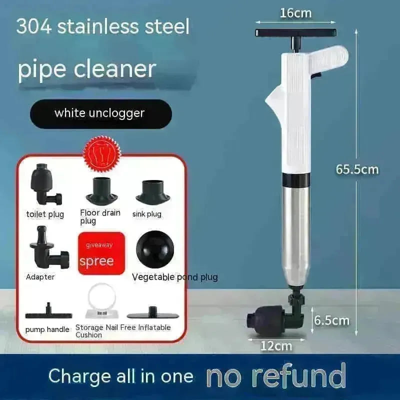 Household Kitchen Sink Toilet Blocked Pipe Unclogging Plunger. - EX-STOCK CANADA