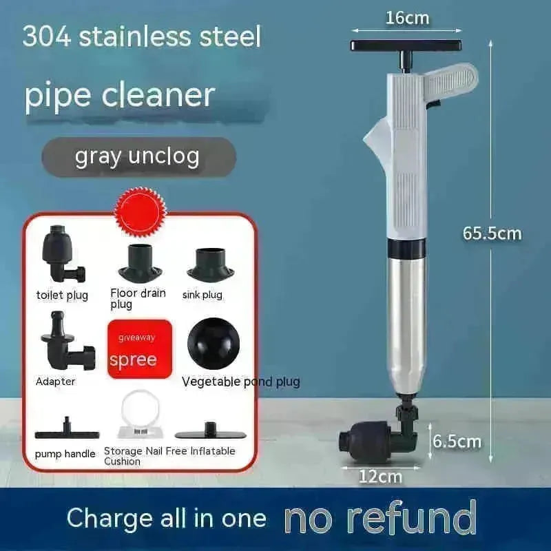 Household Kitchen Sink Toilet Blocked Pipe Unclogging Plunger. - EX-STOCK CANADA