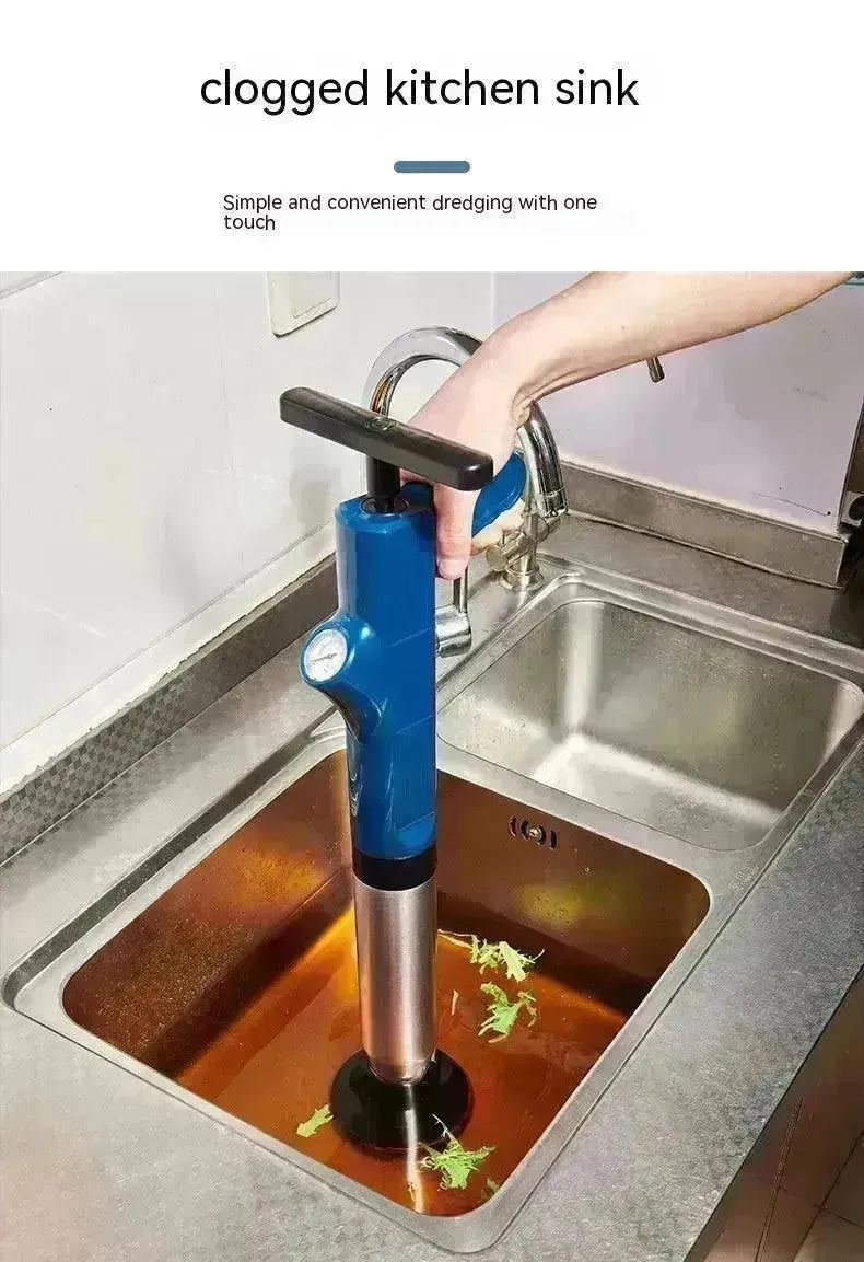 Household Kitchen Sink Toilet Blocked Pipe Unclogging Plunger. - EX-STOCK CANADA