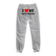 I Love MY BOYFRIEND Printed Trousers Casual Sweatpants Men And Women Sports Pants - EX-STOCK CANADA