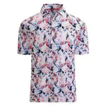 Ice Silk Printed Polo Shirt Men's Short Sleeve - EX-STOCK CANADA