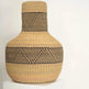Large Ghana Bolga 'Linka' Basket  NATURAL + BLACK EX-STOCK Canada 