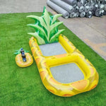 Inflatable Swimming Pool Pineapple Floating Row Air Cushion Bed Summer Water Floating Hammock Air Mattress Water Sports Toys - EX-STOCK CANADA