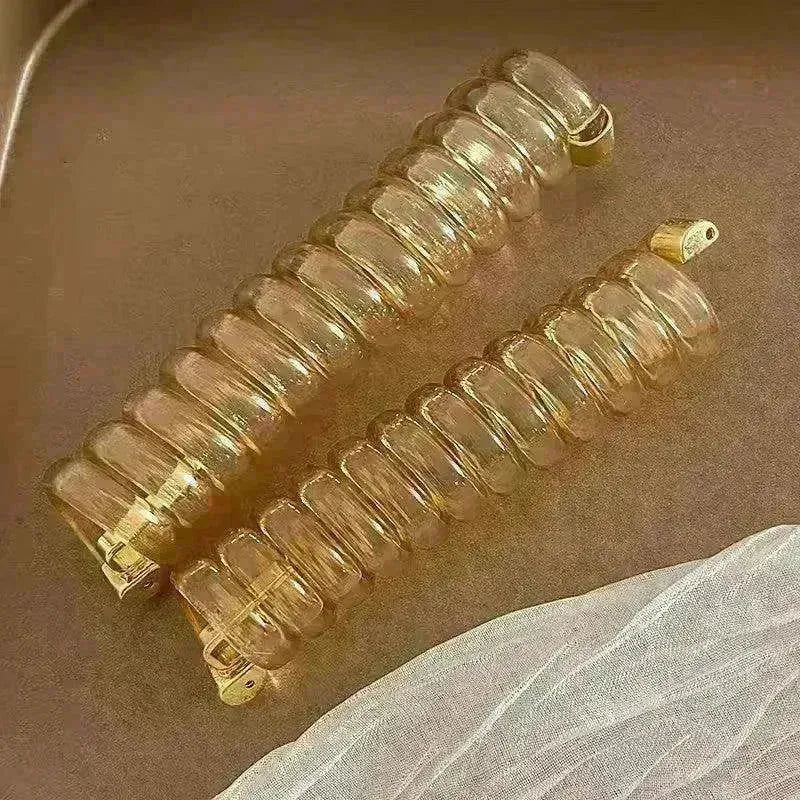 Japanese Braided Hair Band Phone Line Claw - EX-STOCK CANADA