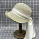 Japanese Style Curling Front Big Back Small Satin Ribbon Bucket Hat Summer Straw Hat Female Bucket Hat Sun-proof Beach Hat Tide - EX-STOCK CANADA
