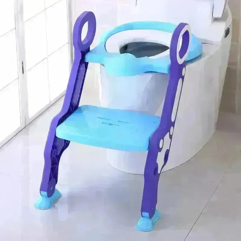 Kids Children's Foldable Stepped Toilet Ladder - EX-STOCK CANADA