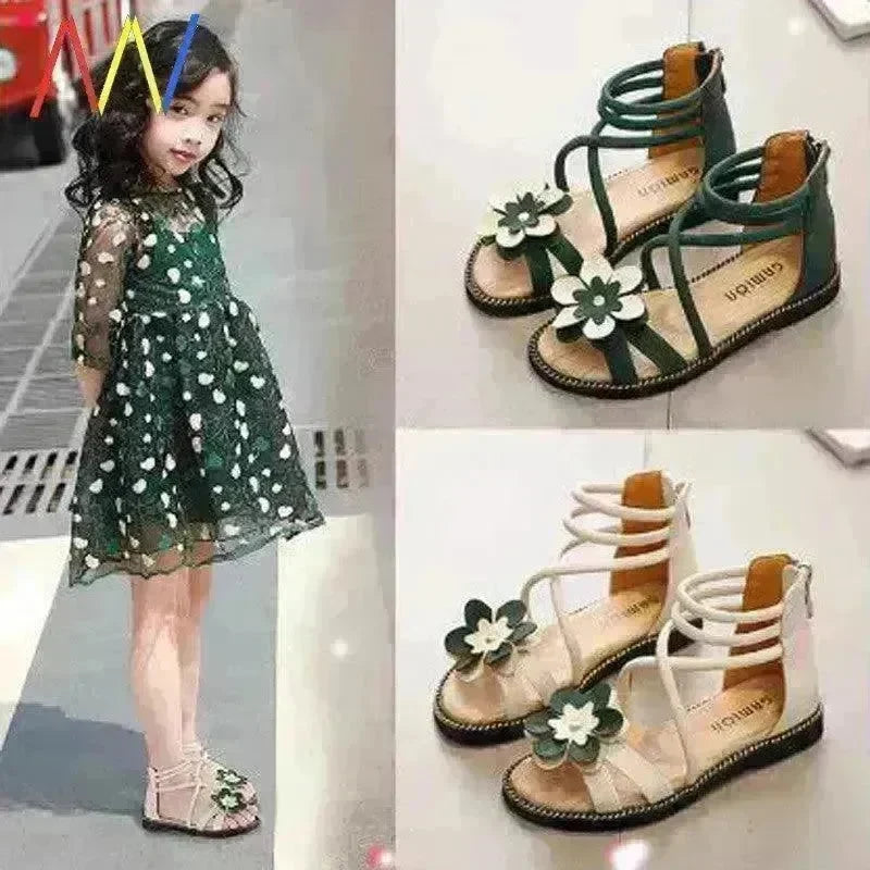 Kids children shoes baby girl beach summer girl sandals - EX-STOCK CANADA