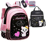 Kids School Cute Cat Print Backpack - EX-STOCK CANADA