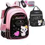 Kids School Cute Cat Print Backpack - EX-STOCK CANADA