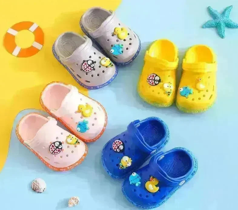 Kids Slippers for Boys Girls Cartoon Shoes Summer Toddler - EX-STOCK CANADA