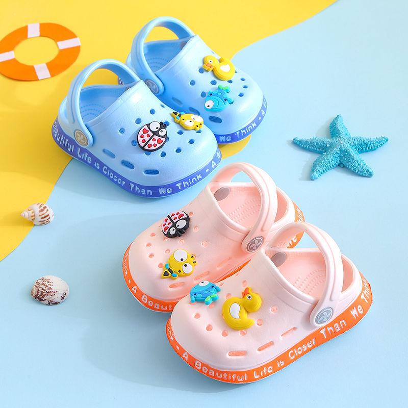 Kids Slippers for Boys Girls Cartoon Shoes Summer Toddler - EX-STOCK CANADA