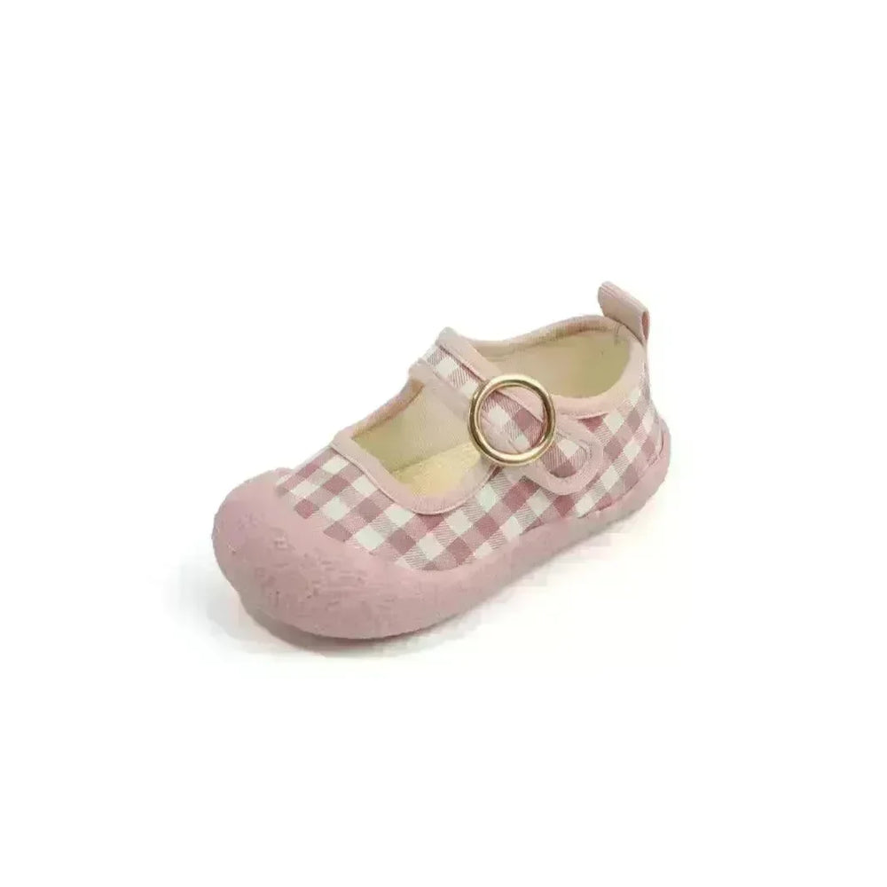 Kindergarten Canvas Shoes Indoor New Soft Bottom Non-slip Shallow Mouth - EX-STOCK CANADA