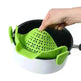 Kitchen Gadgets Silicone Pot Side Drainer - EX-STOCK CANADA