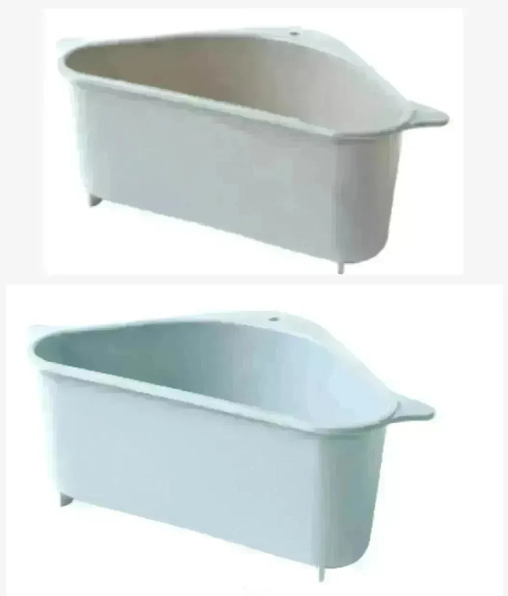 Kitchen Sink Multi-function Triangle Storage Rack Multi-purpose Dishwashing Sponge Drain Rack Storage Rack - EX-STOCK CANADA