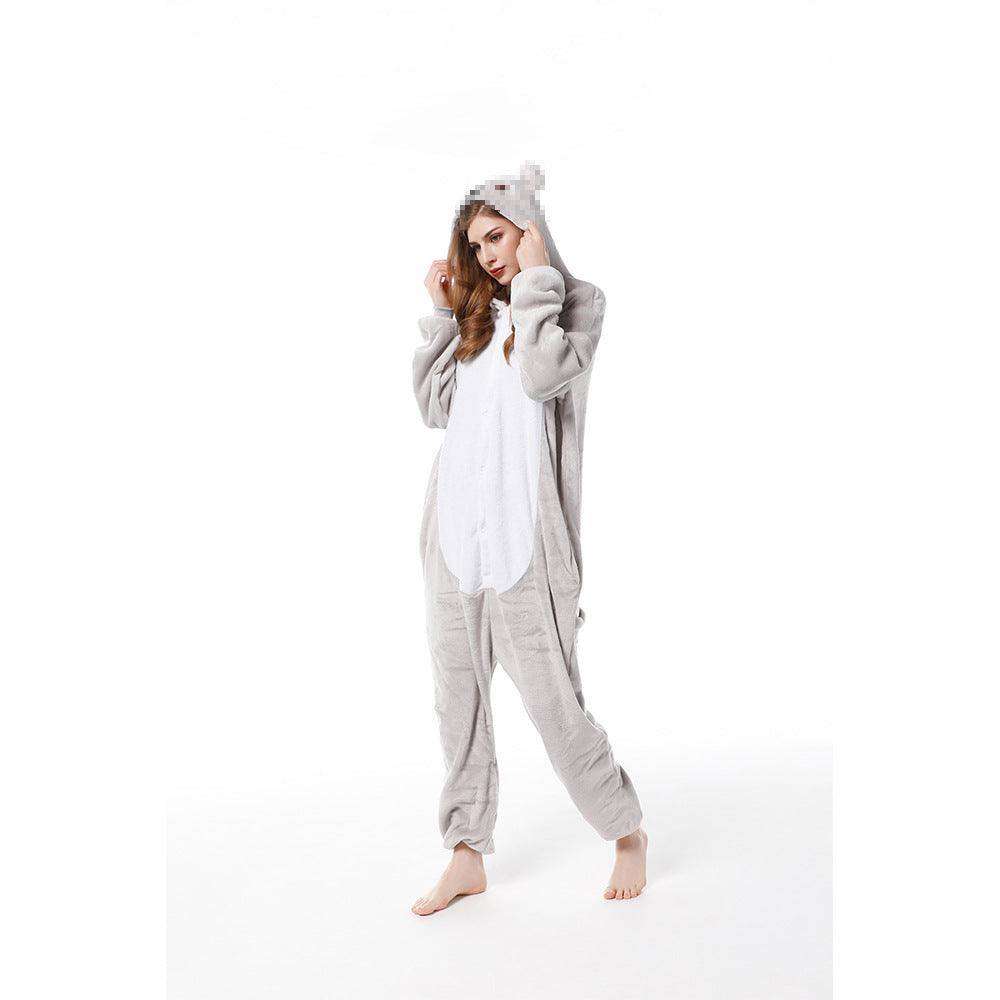 Koala cartoon animal Flannel Pajamas - EX-STOCK CANADA