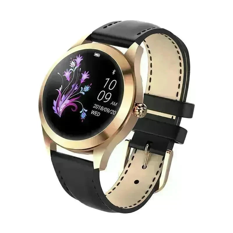 KW10x Smartx Watchx Heartx Ratex Monitoringx Sportsx Stepx Sleepx Qualityx Monitoringx Flipx Wristx Brightx Waterproofx Femalex Smartx Braceletx - EX-STOCK CANADA
