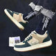 Lace-up Casual Shoes Men Soft Thick Sole Fashion Comfortable Breathable Flats Sneakers Student Platform Outdoor Walking Shoes - EX-STOCK CANADA