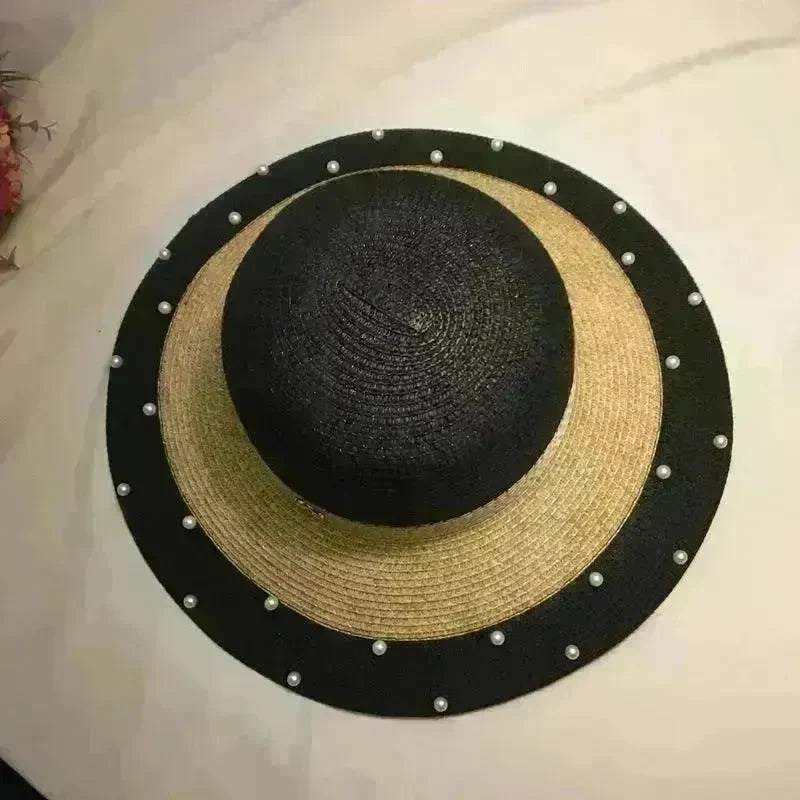 Ladies Summer Vacation Beach Hat Big Brim Hat - EX-STOCK CANADA