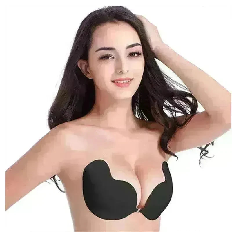 Lala Goddess Mango Cup With Deep V Invisible Bra Women's Swimwear Bridal Wedding Dress Gathered Chest Stickers Wholesale - EX-STOCK CANADA