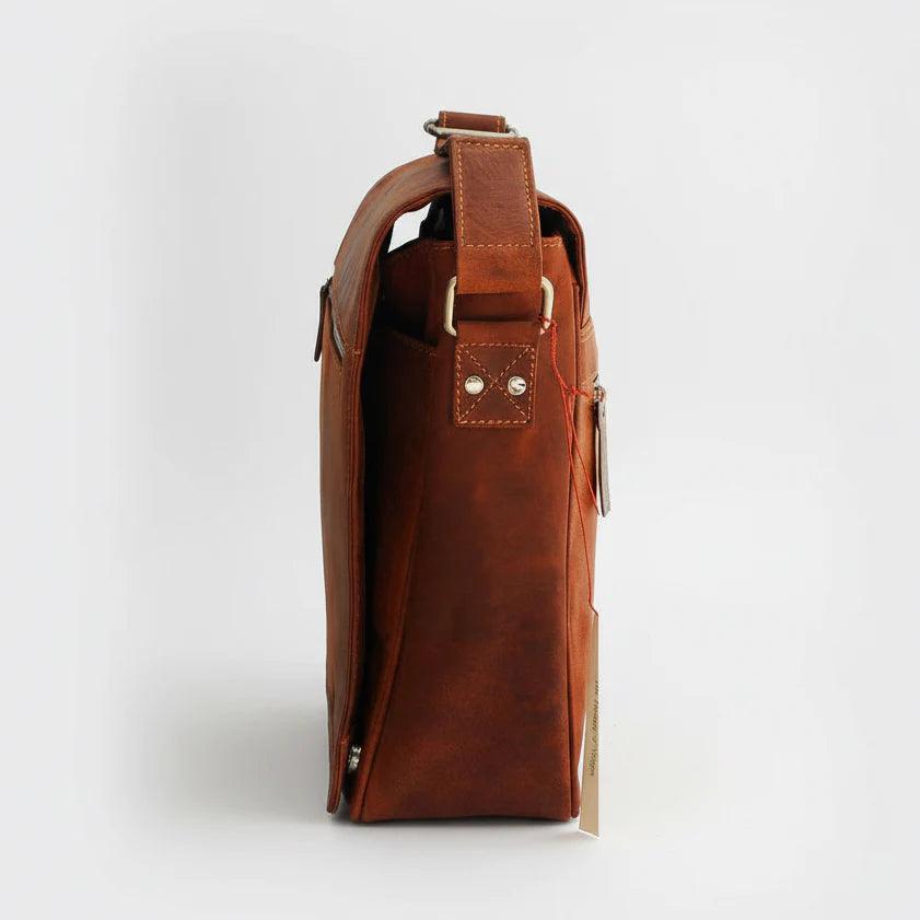 Greenwood Leder Laptoptasche 
